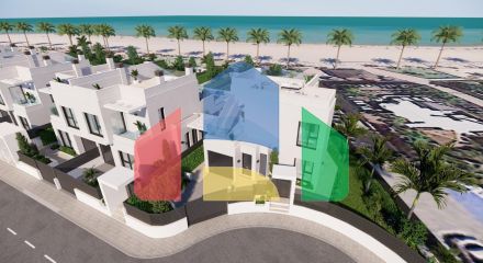 Роскошные новые виллы на набережной в Лос-Алькасаресе Роскошные новые виллы на набережной в Лос-Алькасаресе