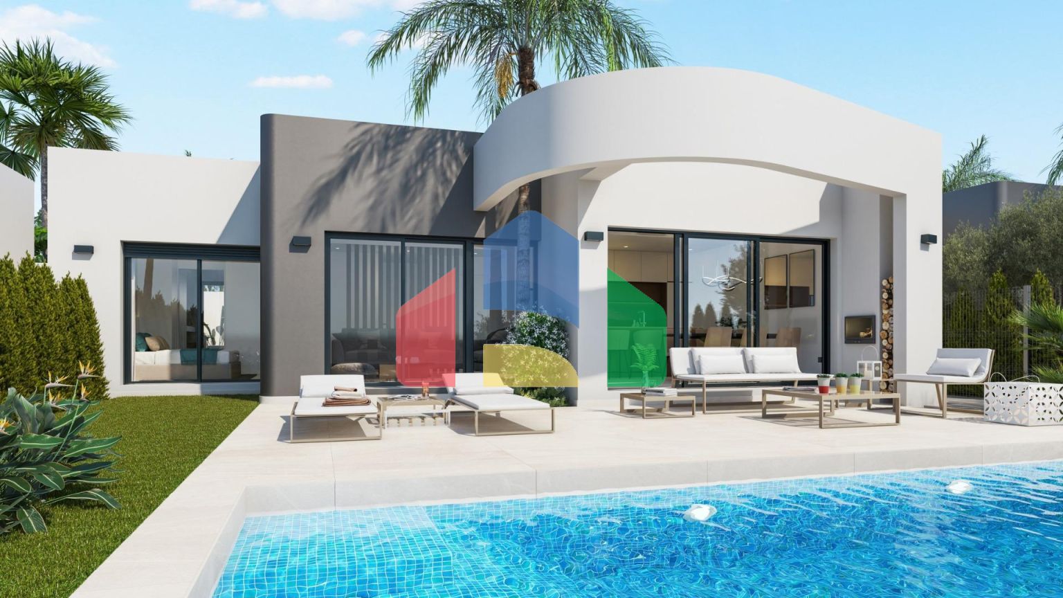 Новый жилой комплекс на первой линии поля для гольфа La Serena в Лос-Алькасарес