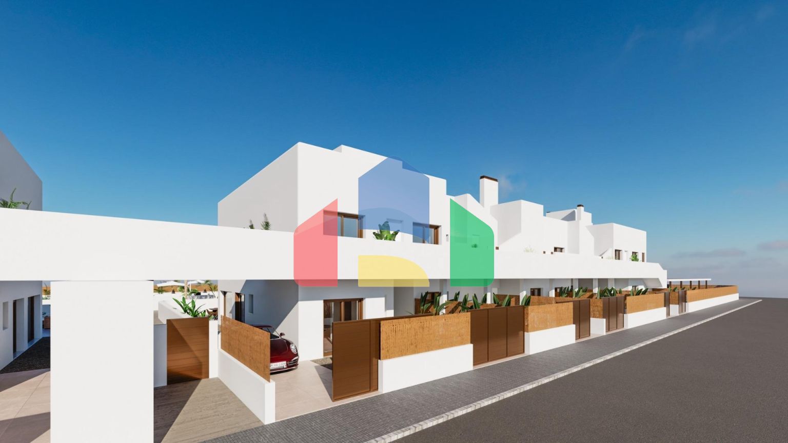 Новый жилой комплекс в Лос-Алькасаресе рядом с гольф-клубом Serena Golf и пляжем Мар Менор