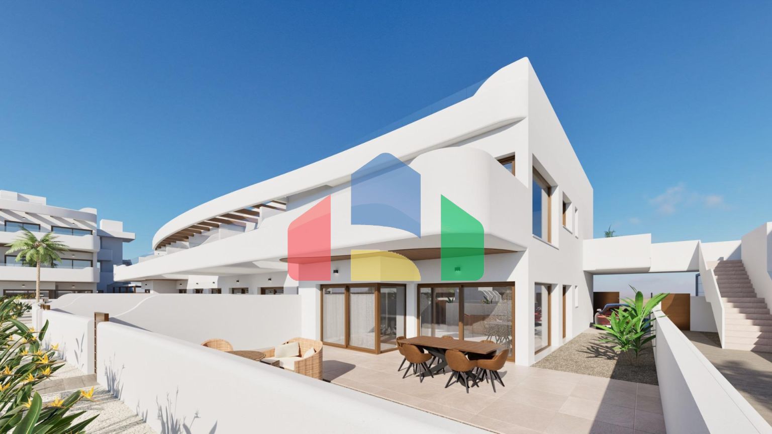 Новый жилой комплекс в Лос-Алькасаресе рядом с гольф-клубом Serena Golf и пляжем Мар Менор