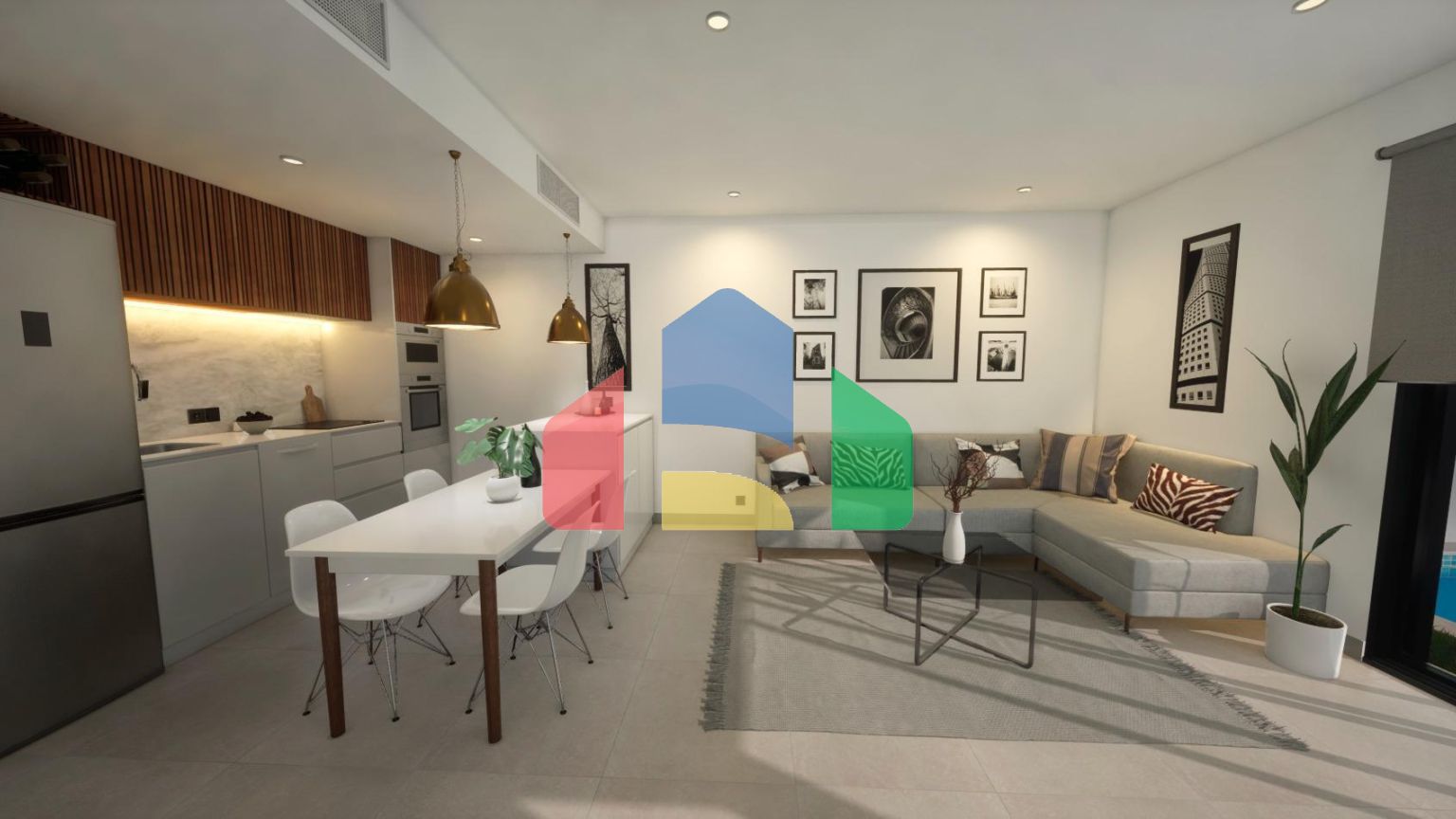 Новые виллы с частным бассейном в Лос-Алькасарес, Коста-Кальида