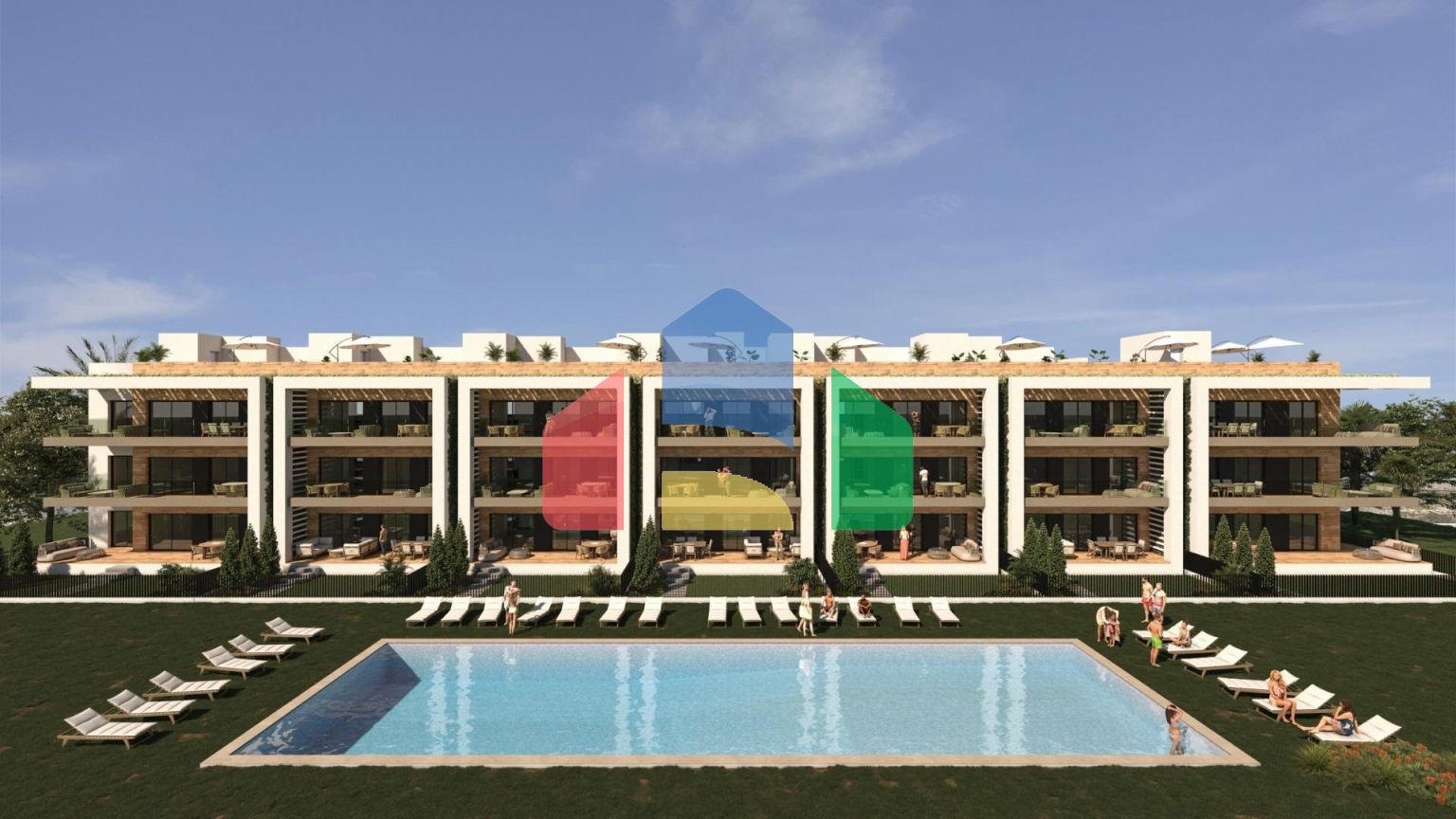 НОВЫЙ ЖИЛОЙ КОМПЛЕКС РЯДОМ С ЛА СЕРЕНА ГОЛЬФ, ЛОС АЛЬКАСАРЕС