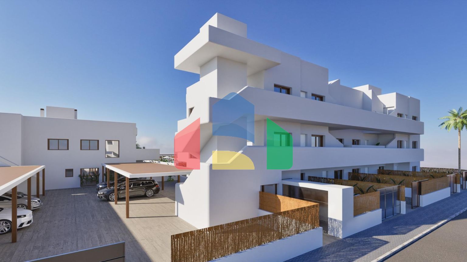 Новый жилой комплекс в Лос-Алькасаресе рядом с гольф-клубом Serena Golf и пляжем Мар Менор