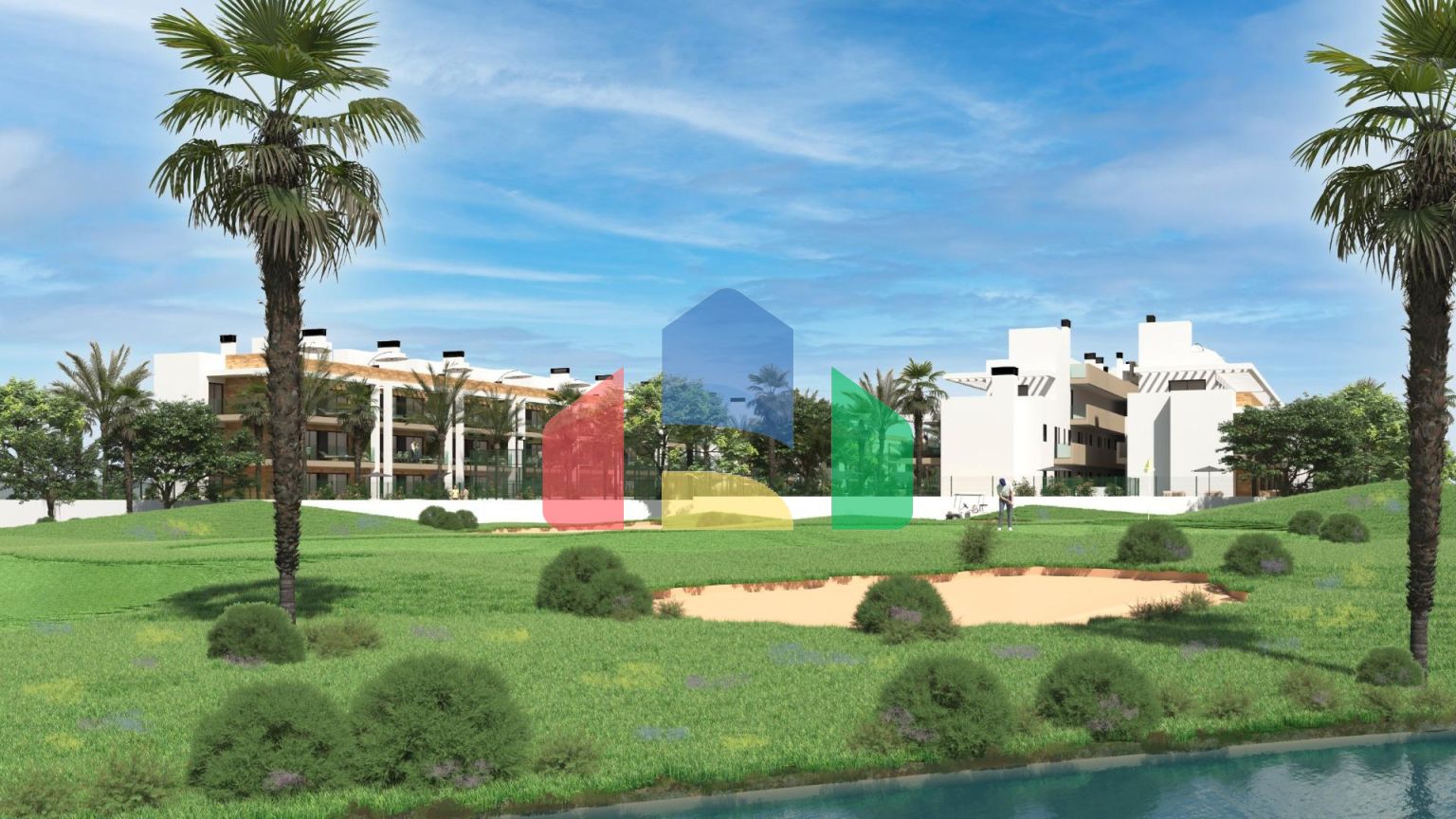 НОВЫЙ ЖИЛОЙ КОМПЛЕКС РЯДОМ С ЛА СЕРЕНА ГОЛЬФ, ЛОС АЛЬКАСАРЕС