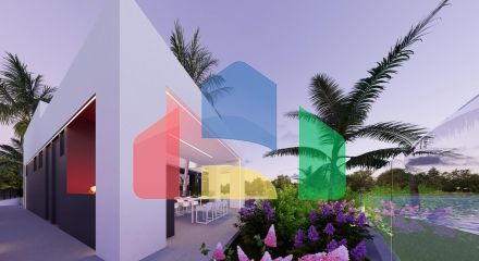 Виллы на берегу озера в курортном комплексе Santa Rosalía Lake Resort, Мурсия