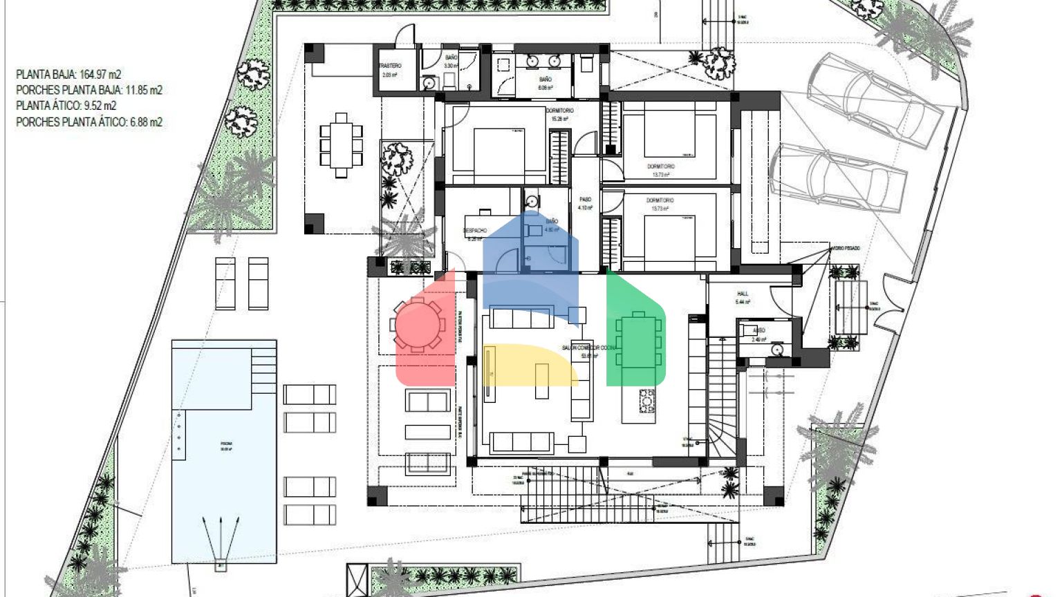 Виллы на берегу озера в курортном комплексе Santa Rosalía Lake Resort, Мурсия