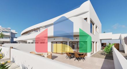 Новый жилой комплекс в Лос-Алькасаресе рядом с гольф-клубом Serena Golf и пляжем Мар Менор