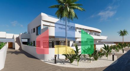 Новый жилой комплекс в Лос-Алькасаресе рядом с гольф-клубом Serena Golf и пляжем Мар Менор