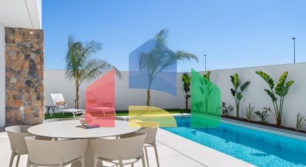 Complex of 10 villas in Los Alcazares, Serena Golf (Murcia)