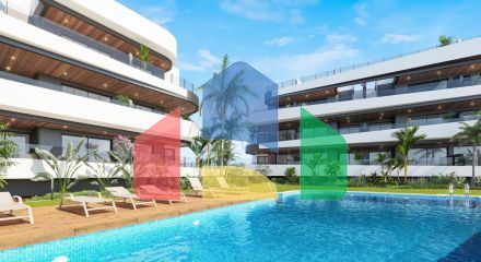 Новый жилой комплекс на первой линии поля для гольфа La Serena в Лос-Алькасарес Новый жилой комплекс на первой линии поля для гольфа La Serena в Лос-Алькасарес