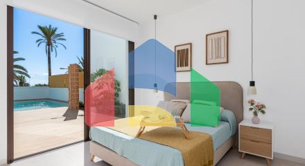 Новые виллы на первой линии Ла Серена Гольф в Лос Алькасарес