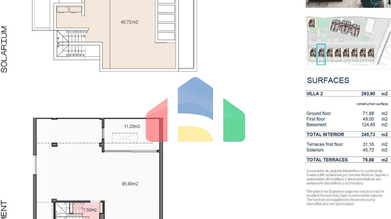 Роскошные виллы новой постройки в Santa Rosalía Lake and Life Resort, Мурсия