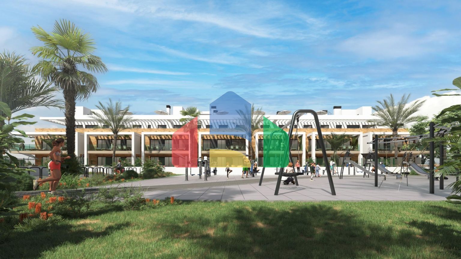 НОВЫЙ ЖИЛОЙ КОМПЛЕКС РЯДОМ С ЛА СЕРЕНА ГОЛЬФ, ЛОС АЛЬКАСАРЕС