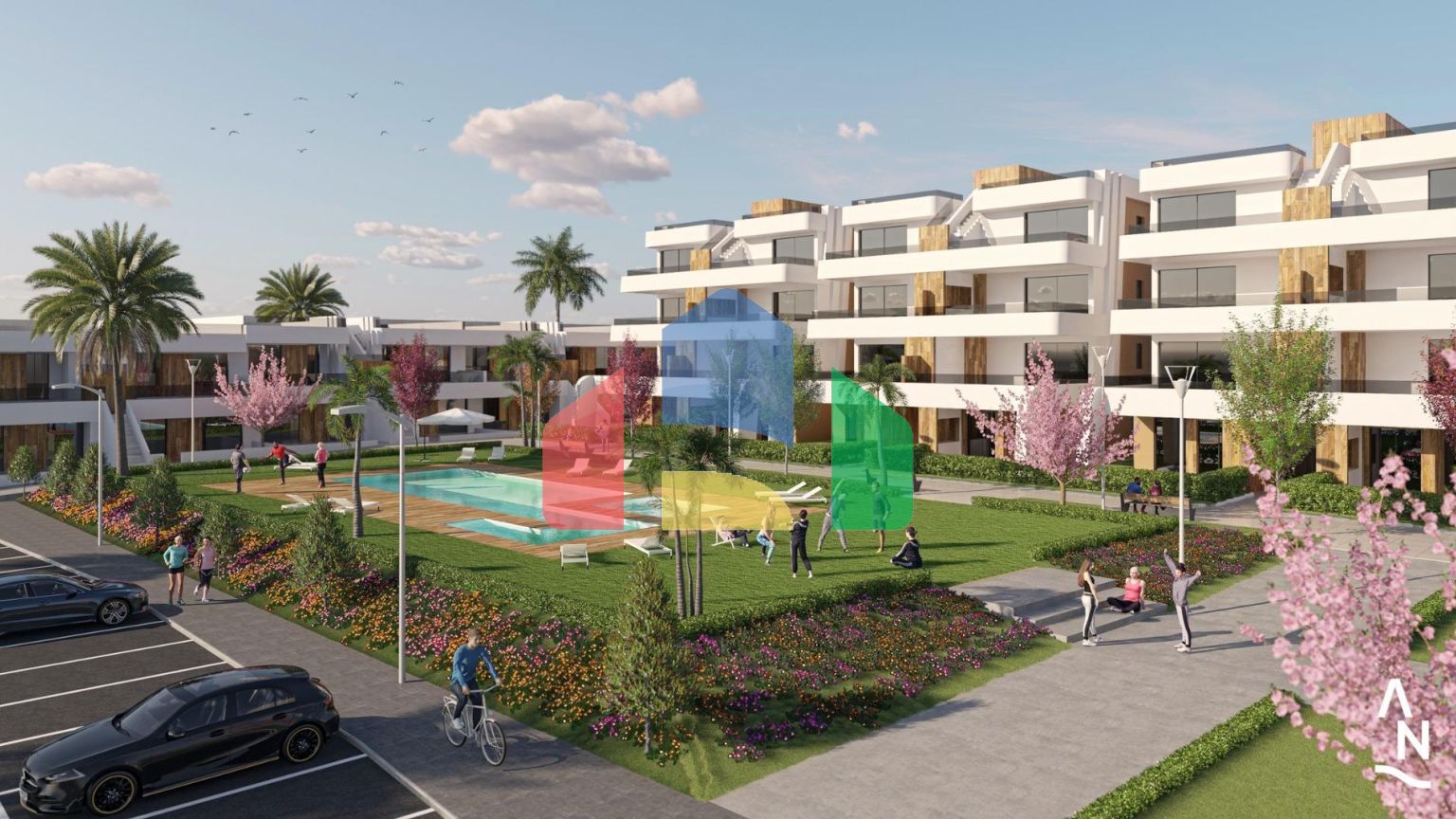 НОВОЕ СТРОИТЕЛЬСТВО БУНГАЛО В КОНДАДО-ДЕ-АЛЬХАМА ГОЛЬФ-ПОЛЕ