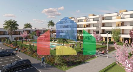 НОВОЕ СТРОИТЕЛЬСТВО БУНГАЛО В КОНДАДО-ДЕ-АЛЬХАМА ГОЛЬФ-ПОЛЕ