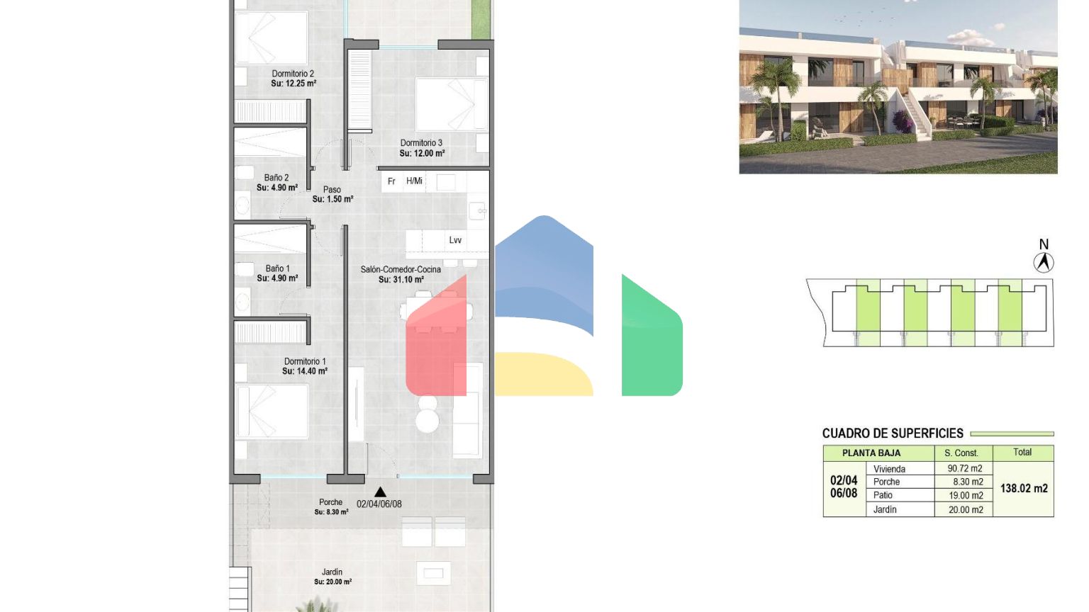 НОВОЕ СТРОИТЕЛЬСТВО БУНГАЛО В КОНДАДО-ДЕ-АЛЬХАМА ГОЛЬФ-ПОЛЕ