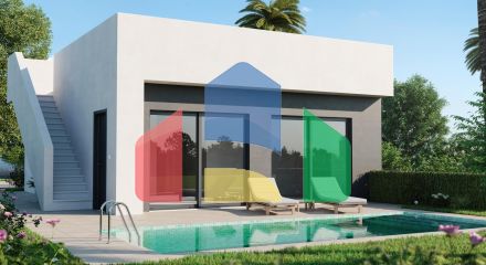 СРЕДИЗЕМНОМОРСКАЯ ВИЛЛА НА ПОЛЕ ДЛЯ ГОЛЬФА