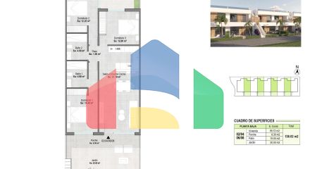 НОВОЕ СТРОИТЕЛЬСТВО БУНГАЛО В КОНДАДО-ДЕ-АЛЬХАМА ГОЛЬФ-ПОЛЕ