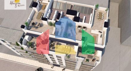 EXCLUSIVE PENTHOUSE IN NEW BUILDING IN PATERNA