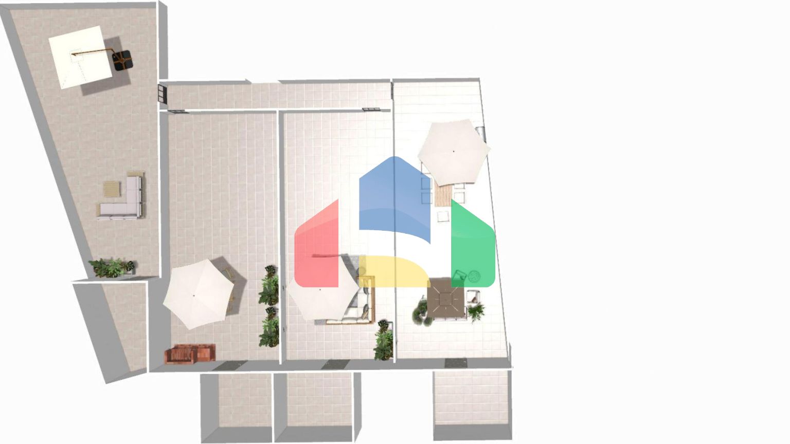 Новые дома в Ла-Каналоса с общим бассейном