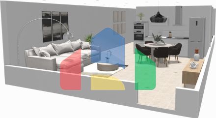 Новые дома в Ла-Каналоса с общим бассейном Новые дома в Ла-Каналоса с общим бассейном