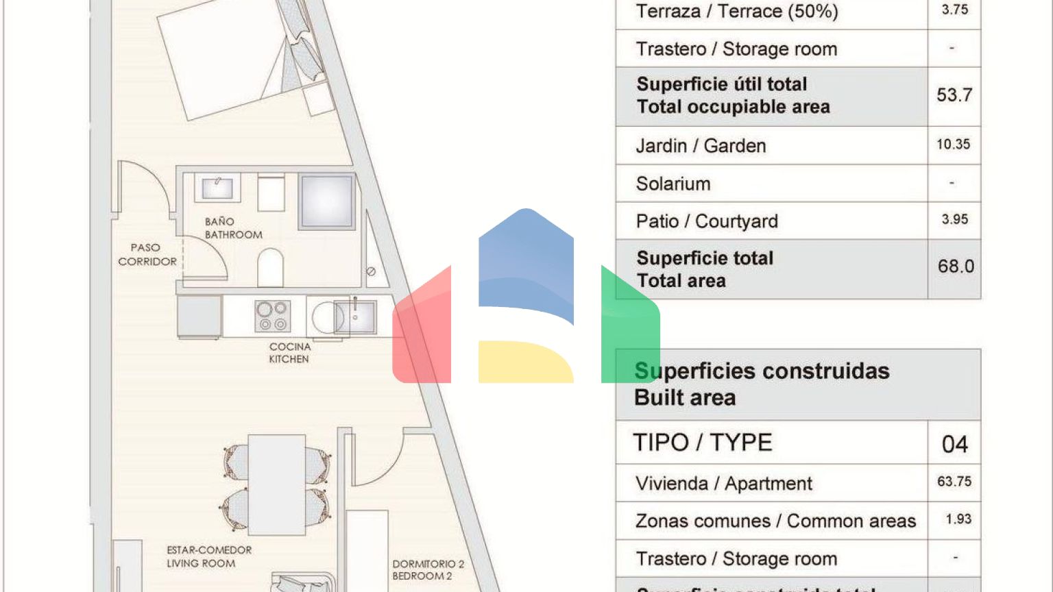Новые дома в Ла-Каналоса с общим бассейном