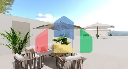 Новые дома в Ла-Каналоса с общим бассейном Новые дома в Ла-Каналоса с общим бассейном