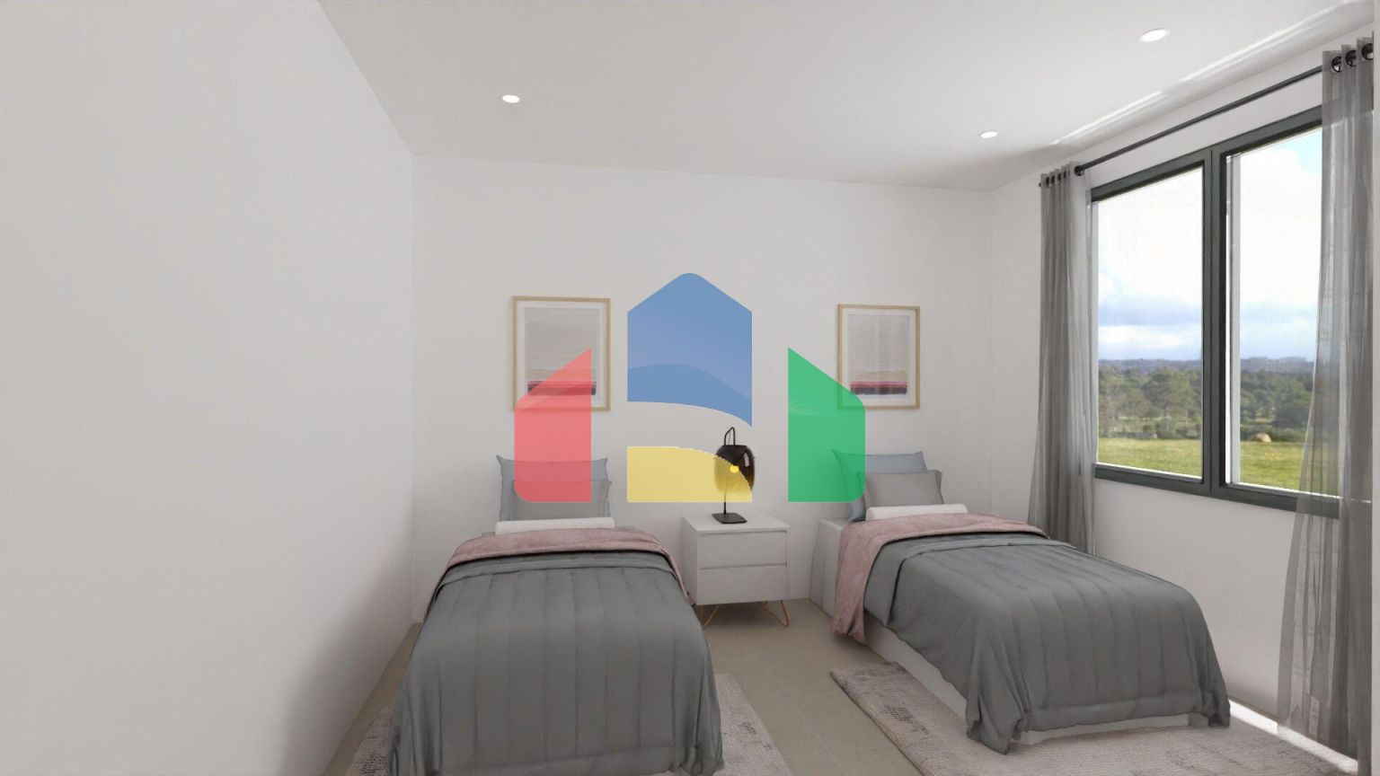 Новые дома в Ла-Каналоса с общим бассейном