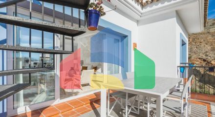 Прекрасная 2-спальная квартира с террасой в Бенахависе.