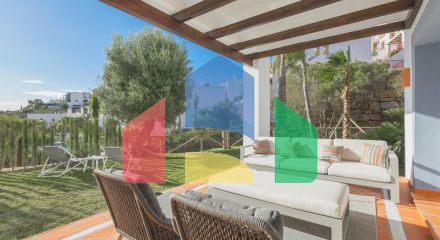 Прекрасная 2-спальная квартира с террасой в Бенахависе.