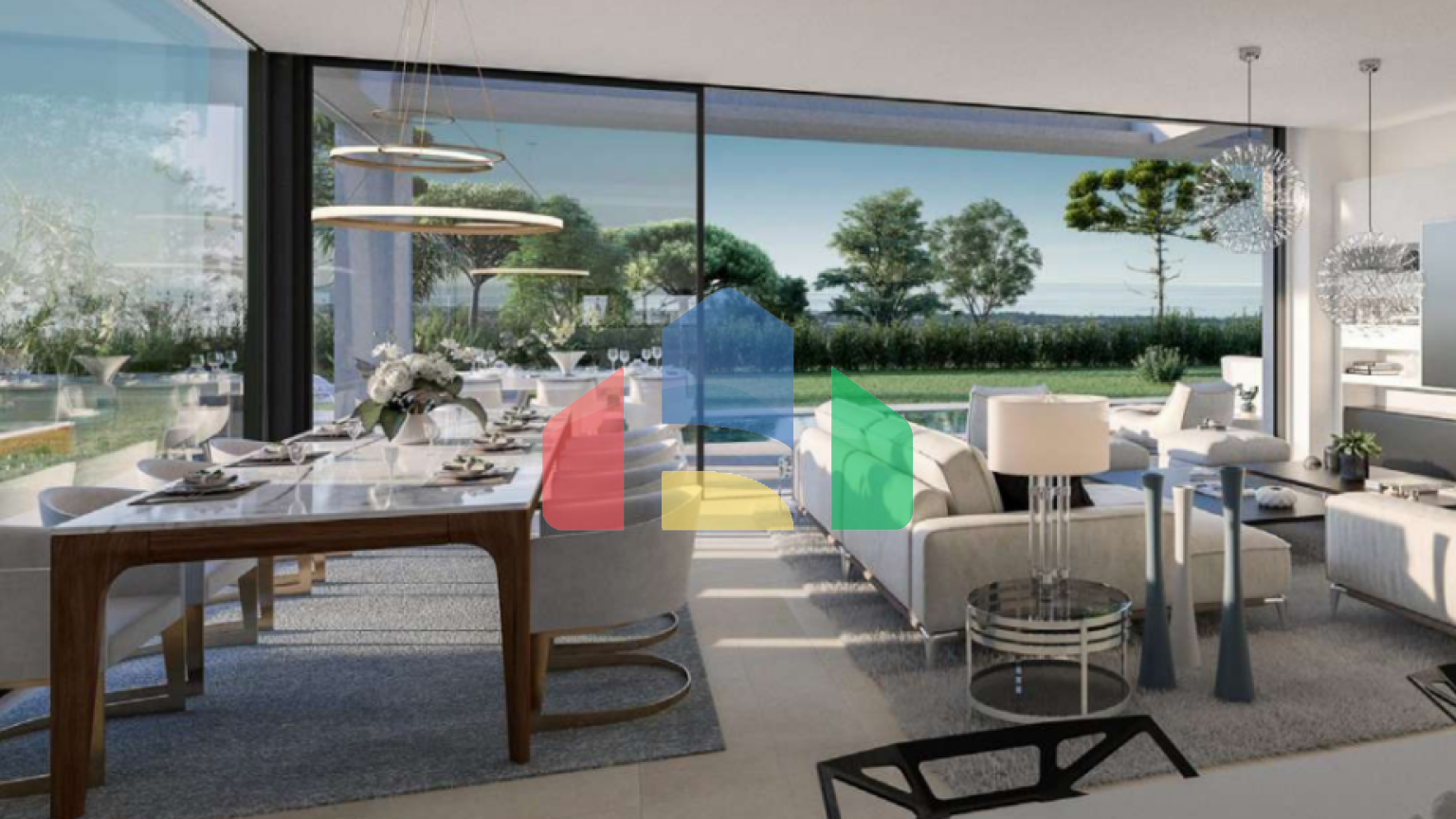 Красивые виллы в Бенахависе с панорамным видом на море