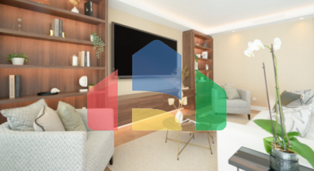 Элегантный таунхаус с 3 спальнями в La Quinta Hills с панорамными видами на гольф-поле.