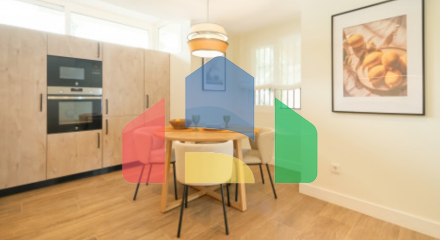 Элегантный таунхаус с 3 спальнями в La Quinta Hills с панорамными видами на гольф-поле.