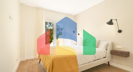 Элегантный таунхаус с 3 спальнями в La Quinta Hills с панорамными видами на гольф-поле.