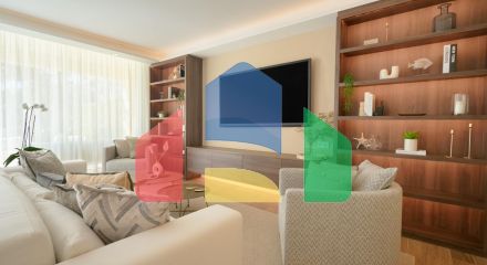 Элегантный таунхаус с 3 спальнями в La Quinta Hills с панорамными видами на гольф-поле.