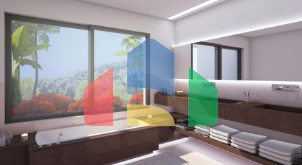 Новая впечатляющая 5-спальная современная вилла на продажу в районе Ла Кинта, Бенахавис, Марбелья