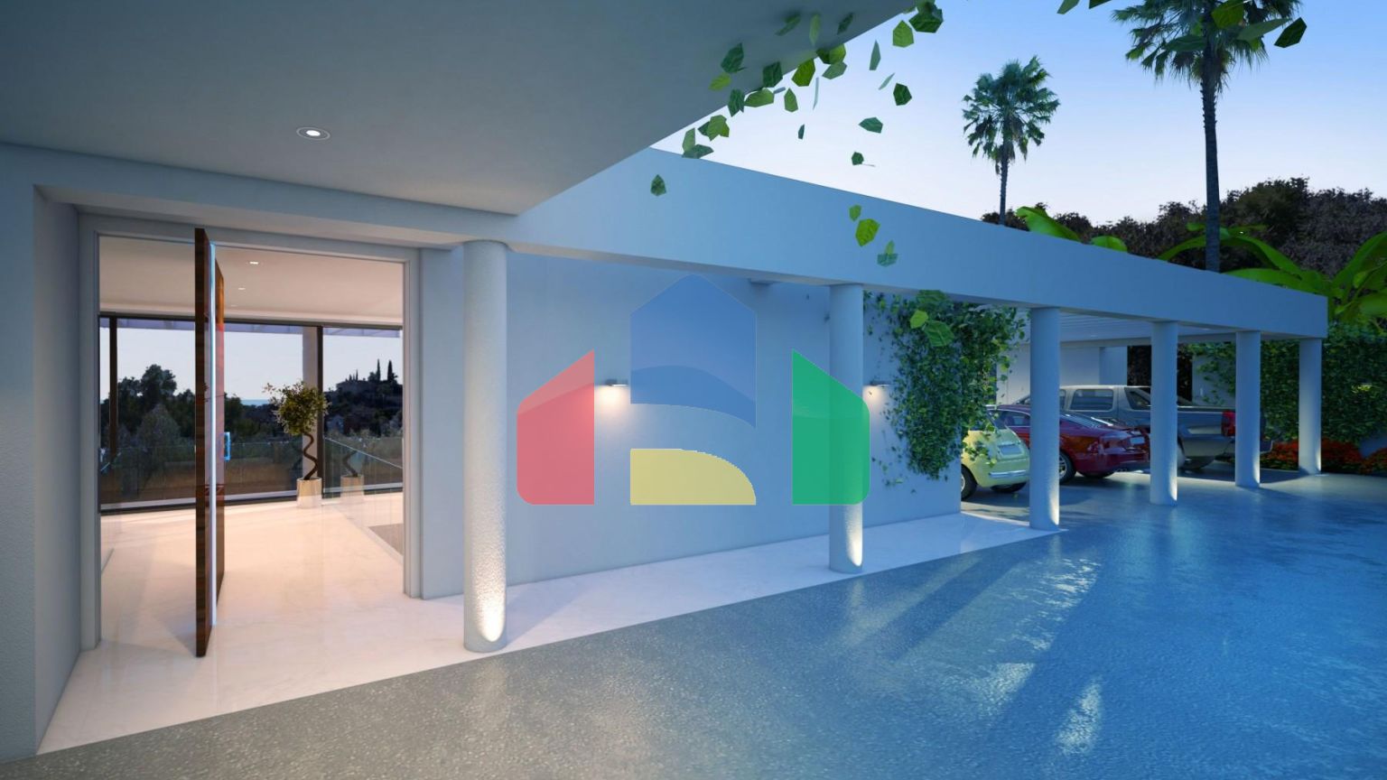 Новая впечатляющая 5-спальная современная вилла на продажу в районе Ла Кинта, Бенахавис, Марбелья