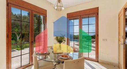 Роскошная вилла с панорамным видом в Бенахависе