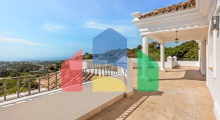 Роскошная вилла с панорамным видом в Бенахависе