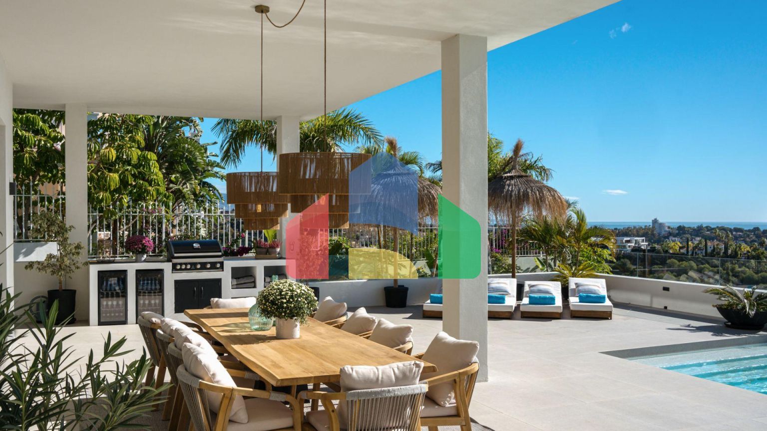 Эксклюзивная роскошная резиденция с панорамным видом в Benahavis
