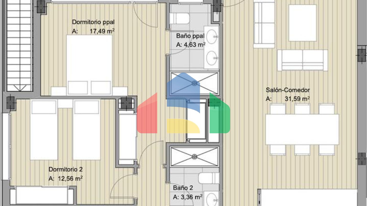 Пентхаус-дуплекс на продажу в Бенахависе
