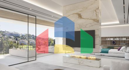 Проекты роскошных вилл с видом на поле для гольфа