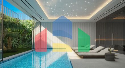 Проекты роскошных вилл с видом на поле для гольфа