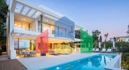 НЕВЕРОЯТНАЯ СОВРЕМЕННАЯ ВИЛЛА С Впечатляющими УДОБСТВАМИ В ЛА-КИНТЕ