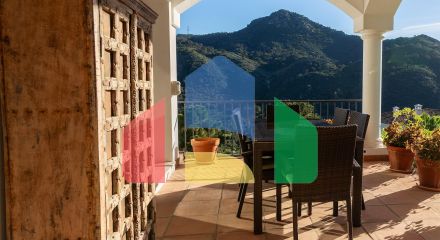 Вилла с панорамным видом на море и горы в Монте-Майор, Бенахавис