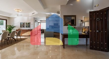 Вилла с панорамным видом на море и горы в Монте-Майор, Бенахавис