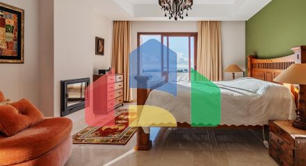 Вилла с панорамным видом на море и горы в Монте-Майор, Бенахавис