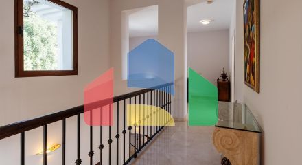 Вилла с панорамным видом на море и горы в Монте-Майор, Бенахавис