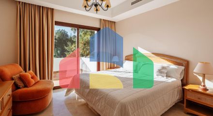 Вилла с панорамным видом на море и горы в Монте-Майор, Бенахавис