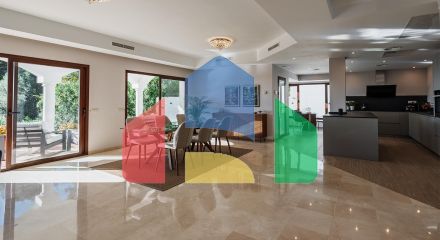 Вилла с панорамным видом на море и горы в Монте-Майор, Бенахавис